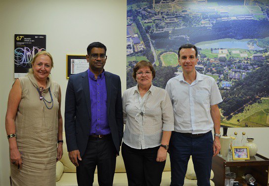 Membros da UFSCar e Universidade de Calgary